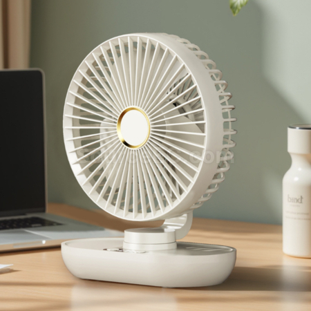 Customization Desktop Air Circulation Turbine USB Digital Display Small Fan Corporate Gifts
