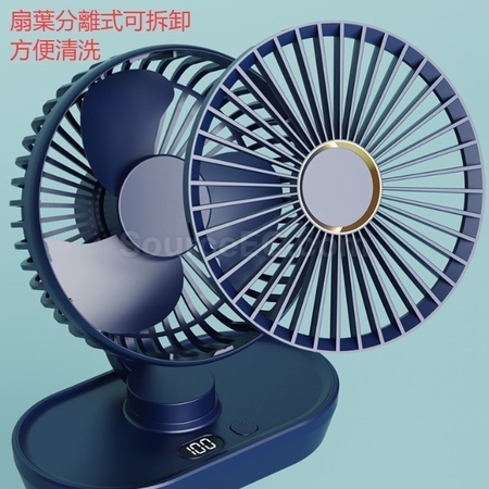 Customization Desktop Air Circulation Turbine USB Digital Display Small Fan Corporate Gifts