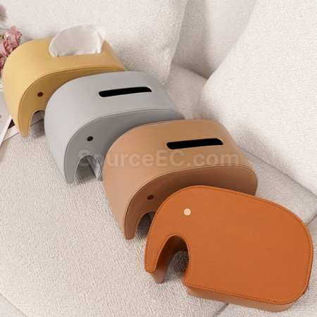 Customized Imitation Leather (PU) Tissue Box