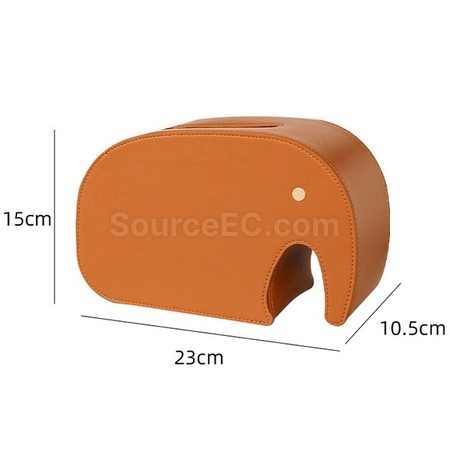 Customization Customized Imitation Leather (PU) Tissue Box Corporate Gifts