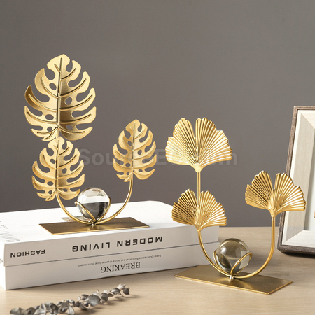 Nordic Plant Iron Art Ornaments
