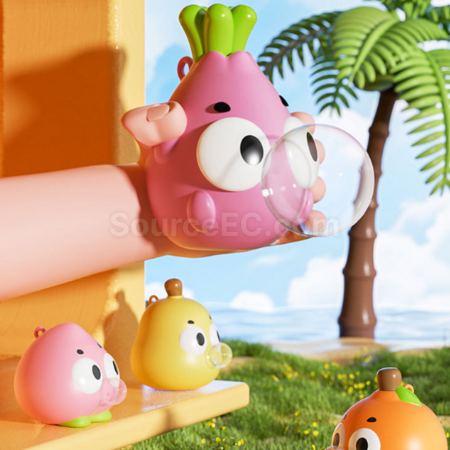 Customization Exploding Eye Fruit Squishy Stress Relief Toy Corporate Gifts