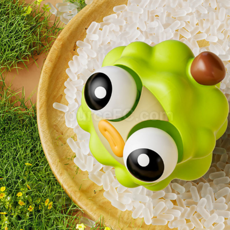 Customization Exploding Eye Fruit Squishy Stress Relief Toy Corporate Gifts