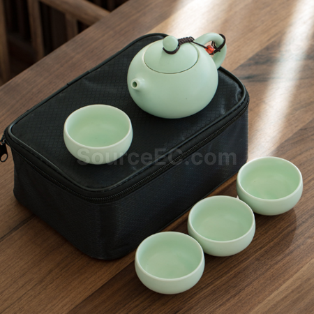 Customization Portable travel ceramic tea set Corporate Gifts