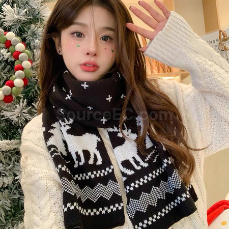 Customization Christmas Scarf Corporate Gifts