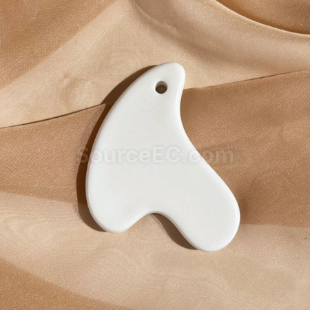 Customization Ceramic beauty massage gua sha board Corporate Gifts