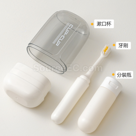 Customization Essential portable travel toothbrush set for travel Corporate Gifts
