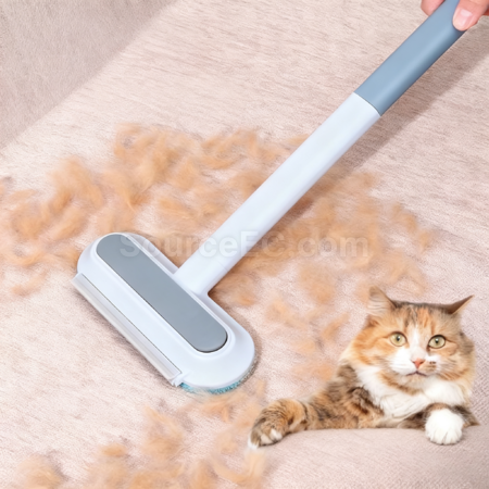 Pet hair remover brush