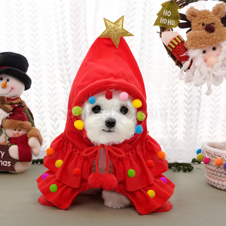 Customization Christmas Pet Cloak Corporate Gifts