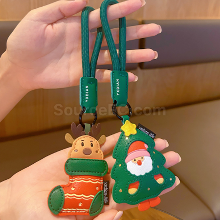 Customization Christmas keychain pendant Corporate Gifts