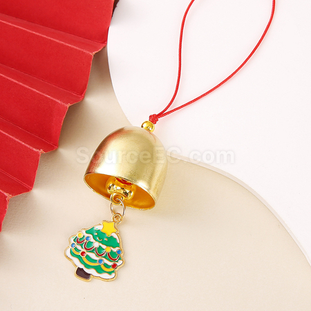 Customization Christmas small bell wind chime pendant ornament Corporate Gifts