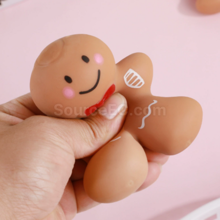 Customization Gingerbread man slow rebound stress-relief squeeze toy Corporate Gifts