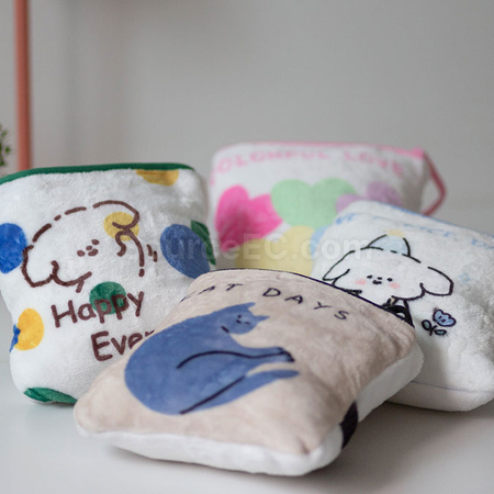 Customization Digital printed handle pillow blanket Corporate Gifts