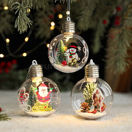 Customization Christmas Ball Ornament Corporate Gifts