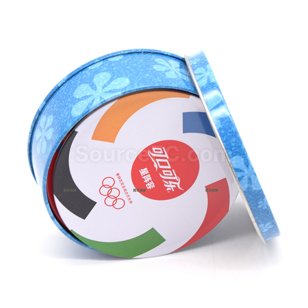 Customization Tin can cork coaster Corporate Gifts