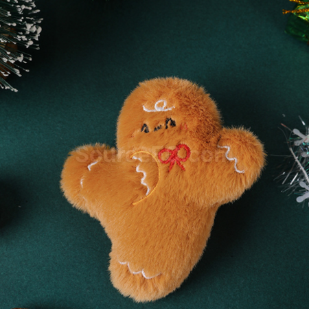 Customization Christmas plush brooch/Ornament Corporate Gifts