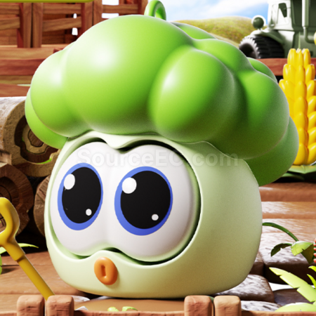 Customization Eye-popping vegetable squeeze stress-relief toy Corporate Gifts