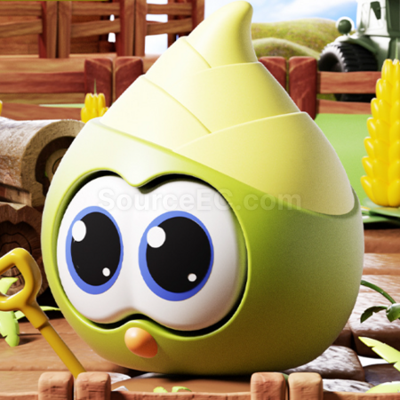 Customization Eye-popping vegetable squeeze stress-relief toy Corporate Gifts