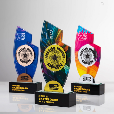 Mirror Crystal Trophy