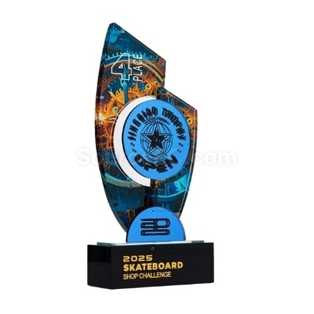 Customization Mirror Crystal Trophy Corporate Gifts