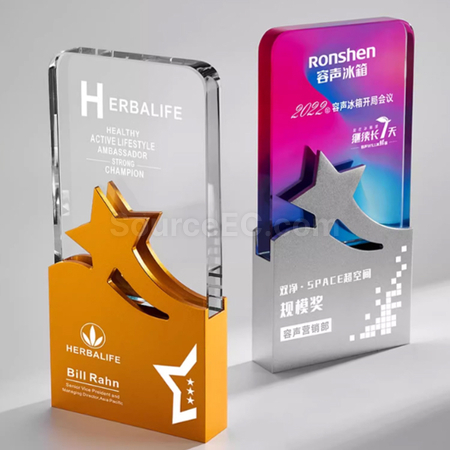 Customization Crystal Trophy Corporate Gifts