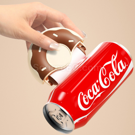 Customization Donut-shaped portable lint remover Corporate Gifts