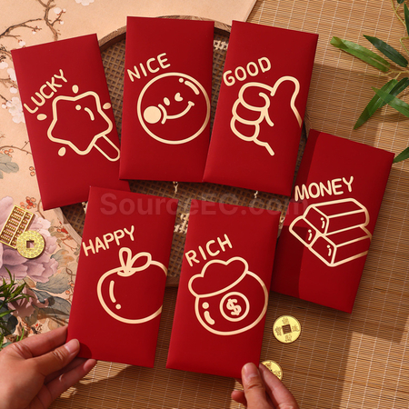 Customization Modern Emoji Money Packets Corporate Gifts