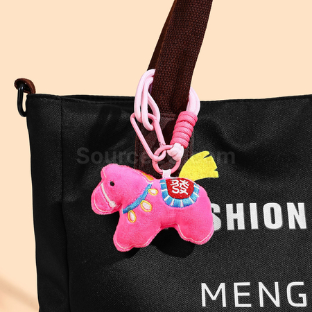 Customization Cute Horse Pendant Keychain Corporate Gifts