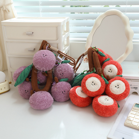 Customization Fruit skewer keychain pendant Corporate Gifts