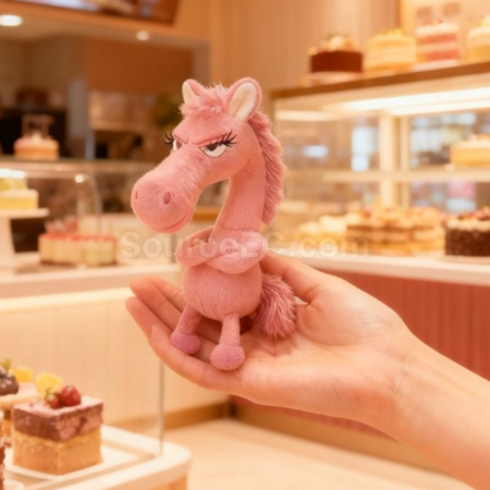 Customization Cool and aloof pony pendant keychain Corporate Gifts