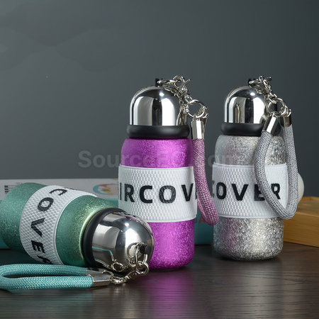 Titanium covered insulated cup