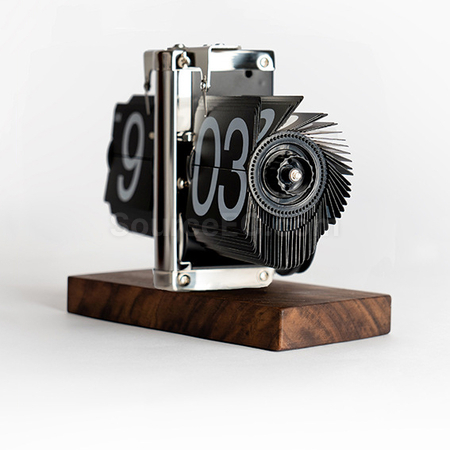 Customization Mechanical Page-Turning Digital Clock Corporate Gifts