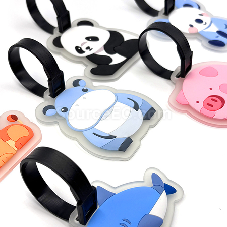 Customization PVC Luggage Tag Corporate Gifts