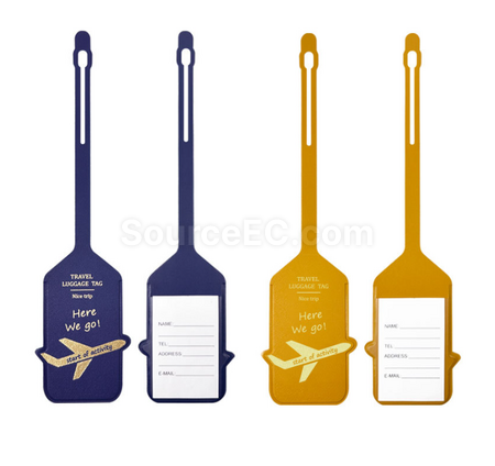 Customization PU Luggage Tag Corporate Gifts