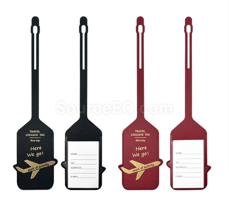 Customization PU Luggage Tag Corporate Gifts