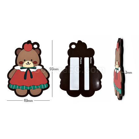 Customization PVC Luggage Tag Corporate Gifts