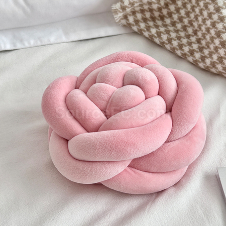 Customization Knitted Rose Pillow Corporate Gifts