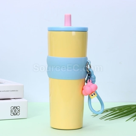 Customization Large-Capacity Portable Thermos With  Stainless Steel/Ceramic Inner Liner Corporate Gifts