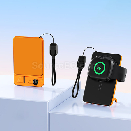 Customization 3C Certified 3-in-1 Ultra-thin Power Bank Corporate Gifts