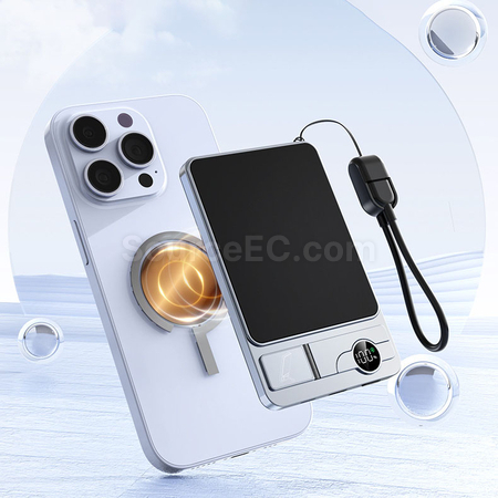 Customization 3C Certified 3-in-1 Ultra-thin Power Bank Corporate Gifts