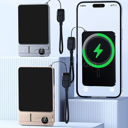 Customization 3C Certified 3-in-1 Ultra-thin Power Bank Corporate Gifts