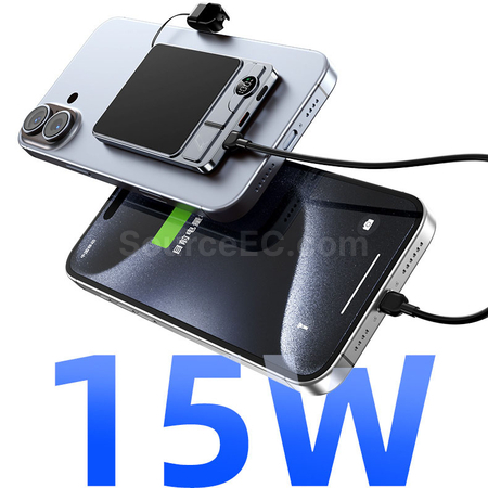 Customization 3C Certified 3-in-1 Ultra-thin Power Bank Corporate Gifts