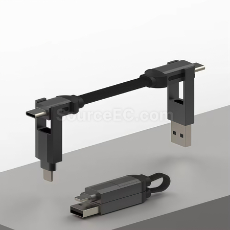 Customization Data cable keychain Corporate Gifts