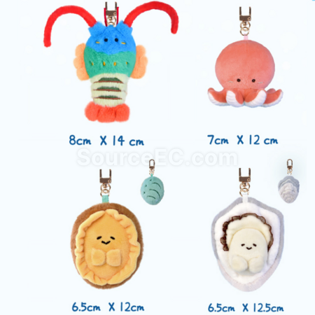 Customization Seafood doll pendant Corporate Gifts