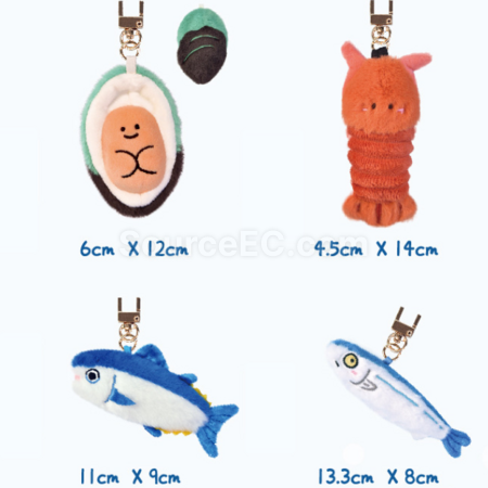 Customization Seafood doll pendant Corporate Gifts