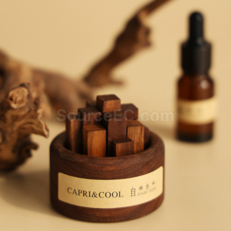 Customization Aromatherapy Diffuser Wood, Flameless Aromatherapy Essential Oil, Fragrance Gift Corporate Gifts