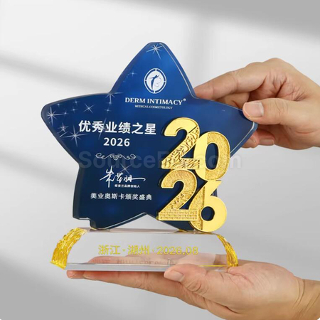 Customization Crystal Trophy Corporate Gifts
