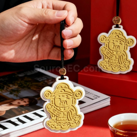Customization God of Wealth Solid Gypsum Fragrance Corporate Gifts