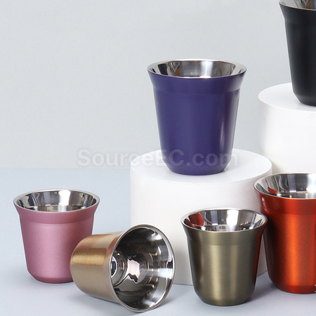 Customization 304 Stainless Steel Eggshell Cup Corporate Gifts