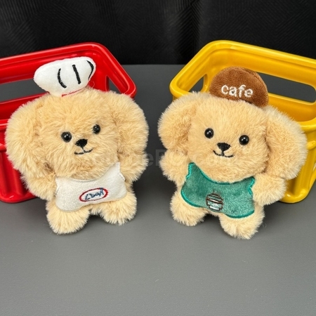 Puppy plush doll pendant